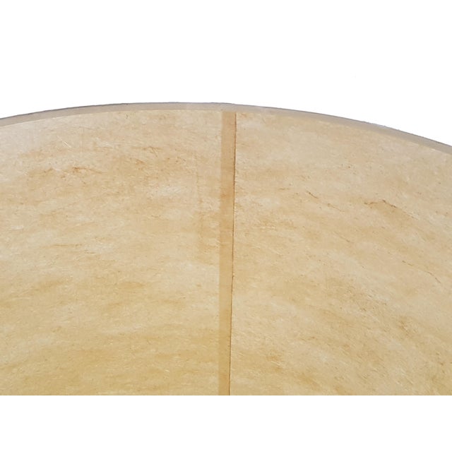 1970s Large Italian Iridescent Glass and Fiberglass Table Lamp, 1970s For Sale - Image 5 of 18