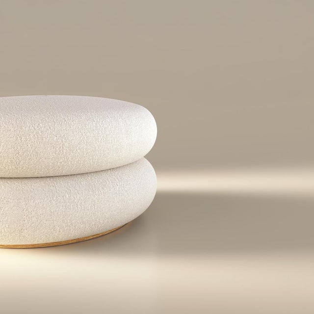 Set of Levante Chair and Ottoman by Francesco Zonca For Sale - Image 4 of 10