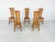 Sturdy and handcrafted dining chairs produced by Depuydt Kunstmeubelen in Belgium. The chairs are made from solid oak....