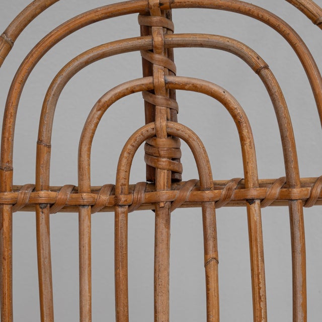 1960s French Bamboo Lounge Chairs - A Pair For Sale - Image 10 of 18