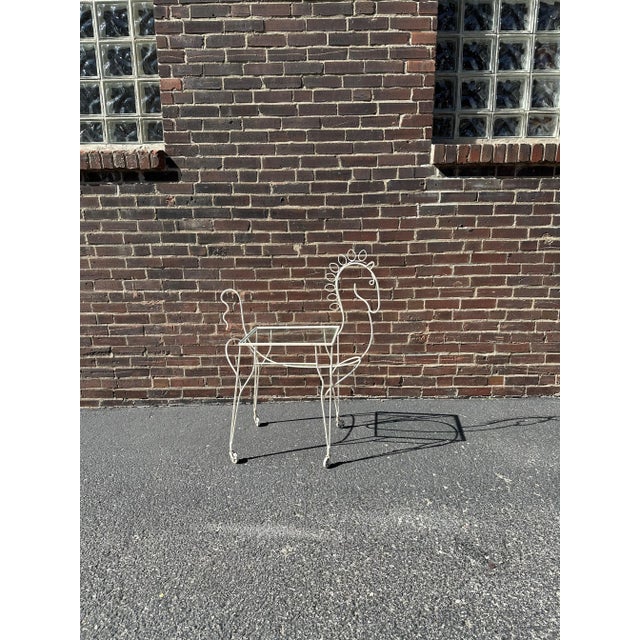 Mid-Century Modern 1950s Horse Bar Cart Style of Frederic Weinberg For Sale - Image 3 of 5