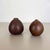 Article: Ceramic vases set of 2. Producer: Elmar & Elke Kubicek , Germany. Decade: 1970s. This original vintage Studio...