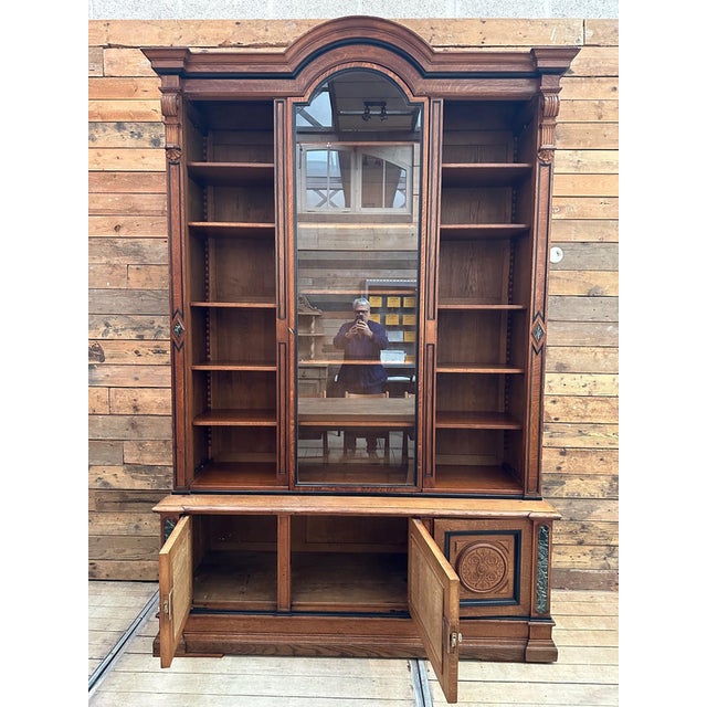 Huge Bookcase, Early 20th Century For Sale - Image 4 of 14