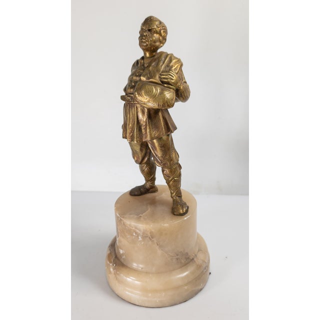 We are selling this interesting 19th or 20th century bronze figure. This figure may be of Sancho Panza, famed companion to...