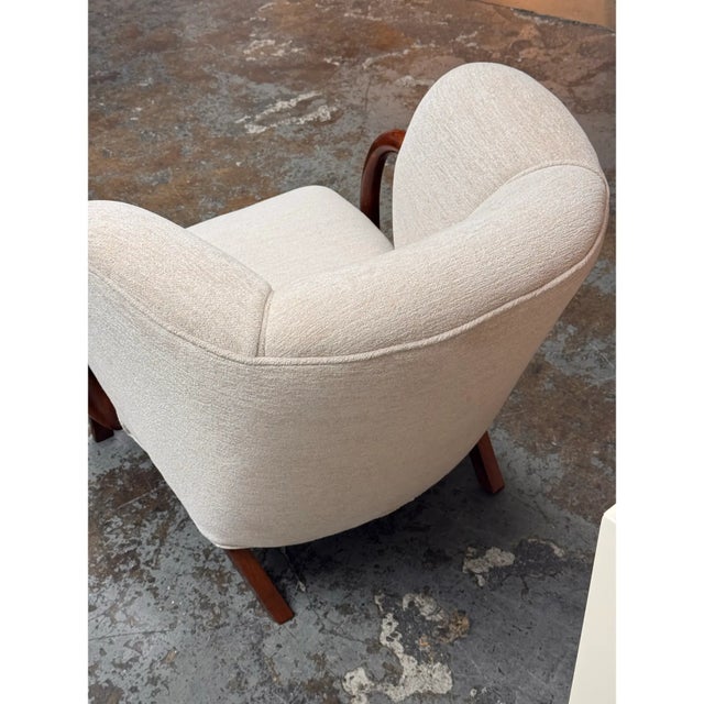 Viggo Boesen for Slagelse Møbelværk Model 107 Lounge Chair, 1940s. For Sale - Image 10 of 12