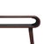 Wood Chestnut-Finish Mango Wood Scandinavian Console Table For Sale - Image 7 of 7
