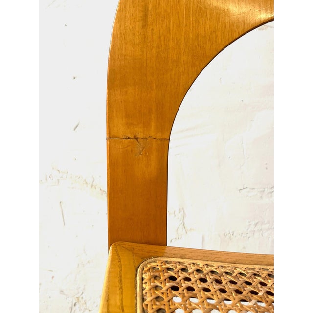 Vintage Arcadia Cane Chairs from Fratelli Tagliabue, 1970, Set of 4 For Sale - Image 11 of 18