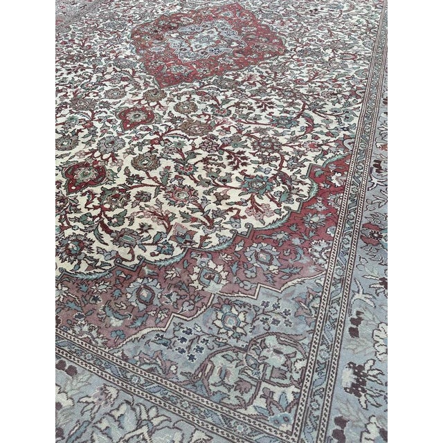 Large Vintage Turkish Kayseri Rug from Bobyrugs, 1960s For Sale - Image 6 of 18