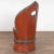 Original Red Painted Swedish Kubbestol Carved Log Chair For Sale - Image 12 of 12
