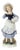 Mid-Century Italian Porcelain Dame For Sale