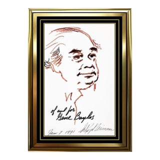1990s The Celebrities' Comedian, Gene Baylos, LeRoy Neiman For Sale