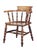 Mid 19th Century Elm Captains Armchair, 1860s For Sale - Image 6 of 10