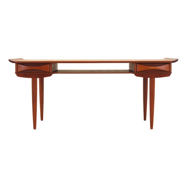 Vintage Danish Teak Coffee Table, 1970s For Sale