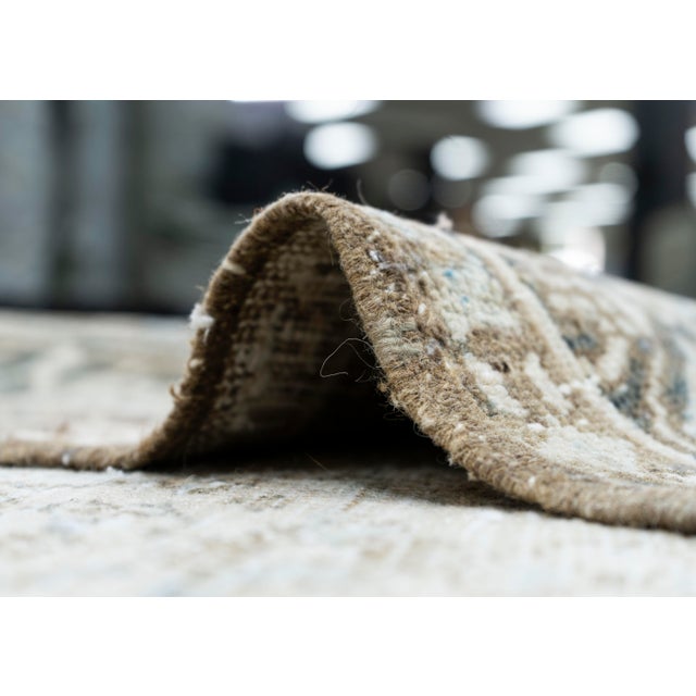 Textile Turkish Vintage Rug 7'4" x 10'5" #16899 For Sale - Image 7 of 8