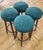 Danish Stools, 1970s, Set of 4 For Sale - Image 3 of 9
