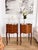 Mid-Century French Louis XV Style Marquetry Nightstands, 1950s, Set of 2 For Sale - Image 3 of 18