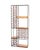 1960s Arthur Unanoff Shaver Howard Room Divider 40 Bottle Wine Rack Restored For Sale - Image 5 of 17