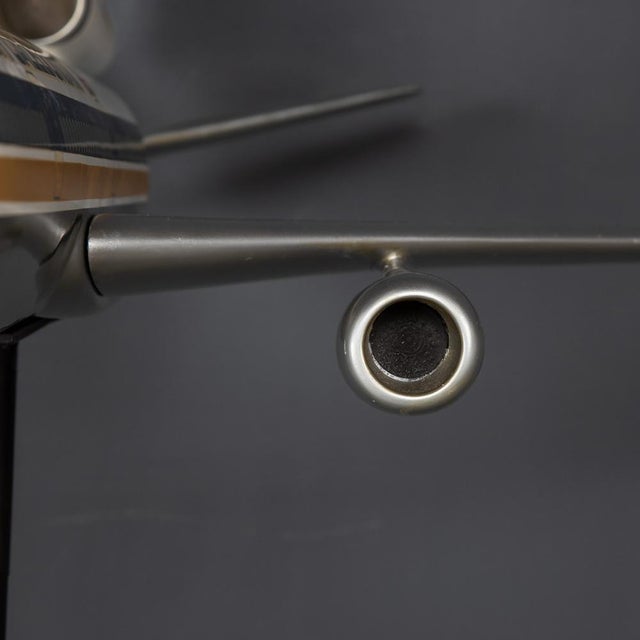 20th Century British Fiberglass Caledonian DC10 Airplane Model, 1970 For Sale - Image 14 of 18