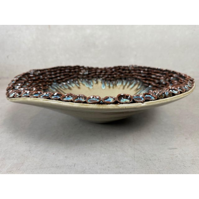 Ceramic Mushroom Bowl, 1990s For Sale - Image 3 of 8