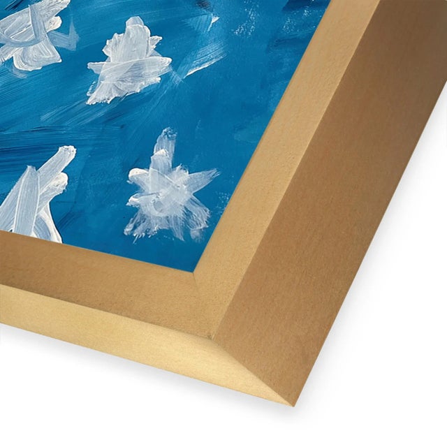 DESCRIPTION: Flying Dove by Virginia Chamlee in Gold Frame, Small Art Print SPECIFICATIONS: Type: Giclée Art Print on...