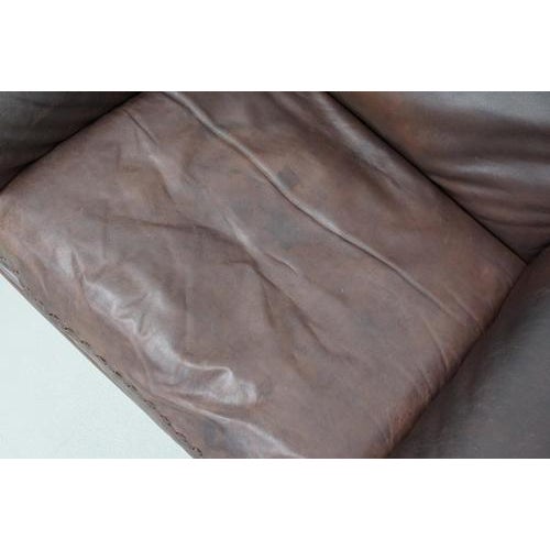 Brown Vintage DS-31 Swivel Armchairs in Brown Leather from De Sede For Sale - Image 8 of 18