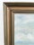 Sky Blue Antique Original Landscape Oil Painting, Signed Countryside Art For Sale - Image 8 of 11