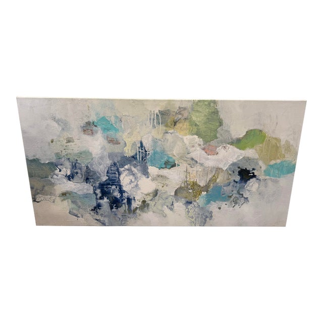Authentic Lisa Ridgers "Dream Flow I & II “ Original Diptych – 30" X 60" Each For Sale