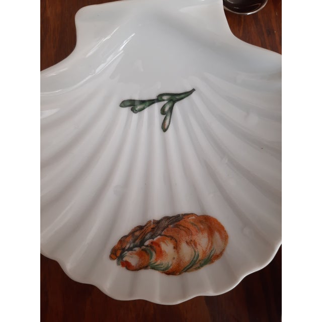 Oyster Bowls Chamart France Limoges Set 4 For Sale - Image 10 of 10