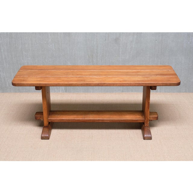 This very rare table was designed by Axel Einar Hjorth and produced by Nordiska Kompaniet in Sweden. It is part of the...