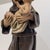 Spanish School Artist, Sculpture of Saint Anthony of Padua with the Child, Late 18th Century, Wood For Sale - Image 12 of 18