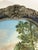 Vintage Folk Art Landscape Painting in Ornate Carved Frame For Sale - Image 10 of 10