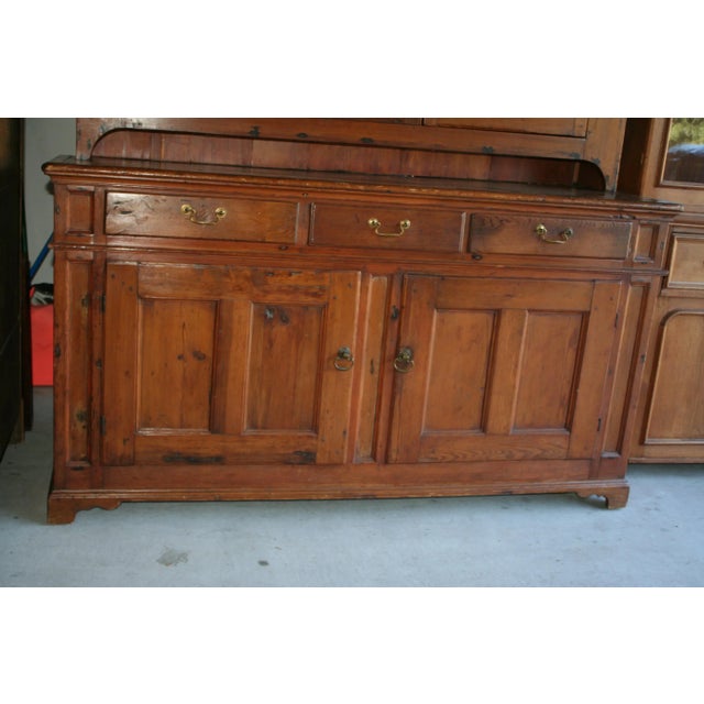 Wood 1900's Vintage Wooden Cupboard For Sale - Image 7 of 11