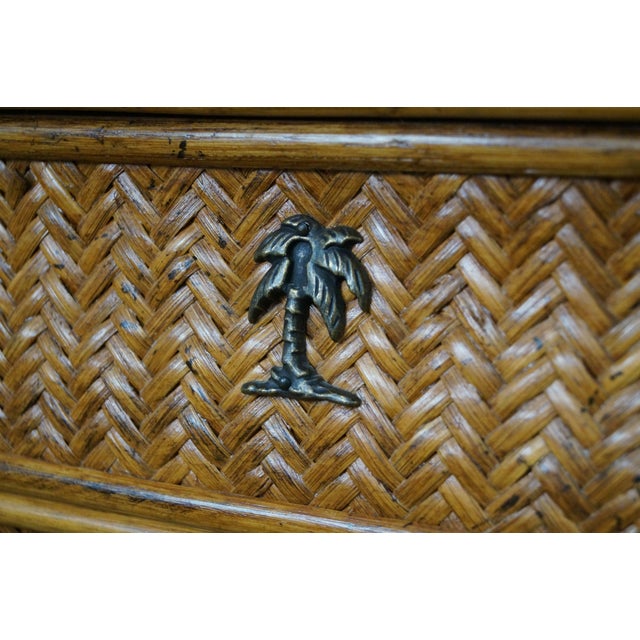 Tommy Bahama for Lexington Rattan Coffee Table Chairish