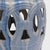 Early 21st Century Drip Blue & White Prosperity Garden Stool For Sale - Image 5 of 6
