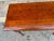 Mid 20th Century Statton Furniture Queen Anna Style Solid Cherry Console Table For Sale - Image 10 of 12