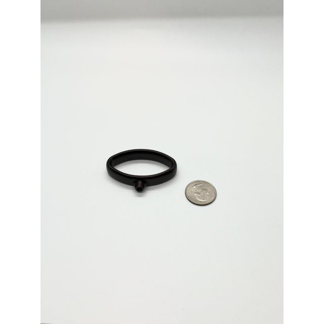 Contemporary Thomasville Med Oval Knob Bronze. For Sale - Image 3 of 3
