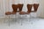 Brown Series 7 Chairs by Arne Jacobsen for Fritz Hansen, 2000s, Set of 4 For Sale - Image 8 of 18