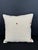 Turkish Hemp Pillow Cushion Natural Beige Red Cushion Cover 20x20 For Sale - Image 4 of 4