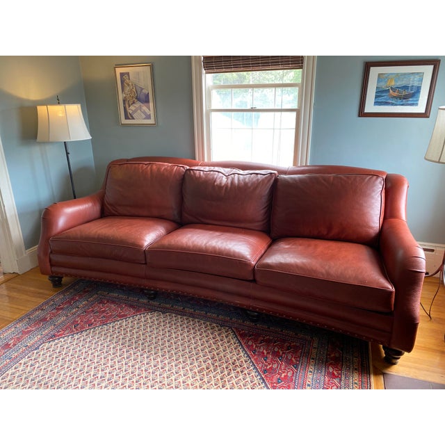 Hancock & Moore Leather Sofa Chairish