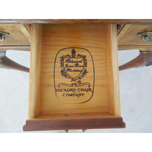 Hickory Chair Historic James River Plantation Mahogany Banded Console