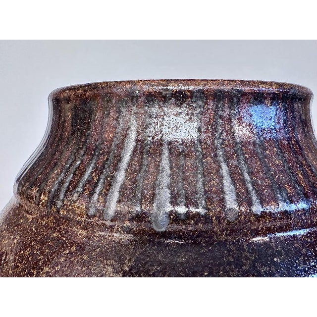 Sculptural Studio Ceramic Art Vase from Helma Klett, Germany, 1950s For Sale - Image 10 of 16