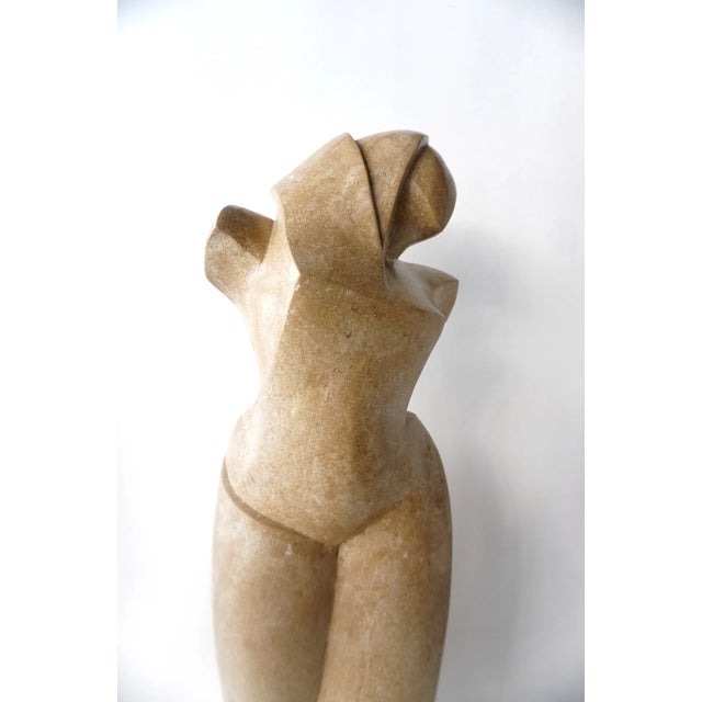 Lilly M. Tussey (Bulgarian/American d.2005) Dancer Material: Mankato Dimensions: 26" X 7" X 7" Provenance: Estate of...