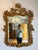 Mid-Century Italian Rococo Revival Giltwood Mirror With Elaborate Foliate Crest For Sale In Los Angeles - Image 6 of 15