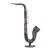 Premium Handcrafted Recycled Metal Saxophone Sculpture | 38" | One of a Kind For Sale