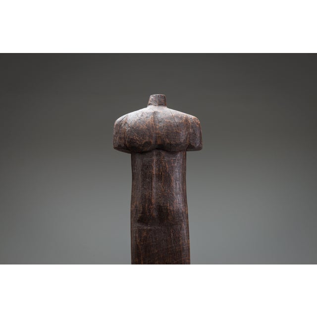 Abstract Solid Wood Torso, 1960s For Sale - Image 9 of 16