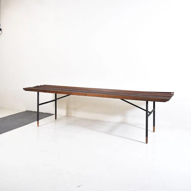 1960s Italian Teak Coffee Table, 1960s For Sale - Image 5 of 10