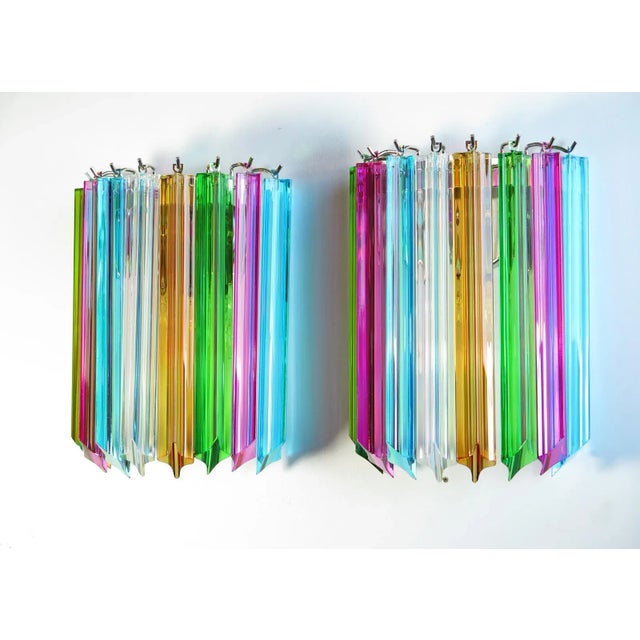 Vintage Murano Wall Sconces, 1990, Set of 2 For Sale - Image 12 of 12