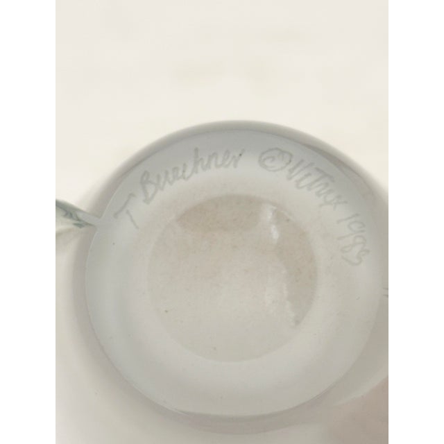 Blown Art Glass Vase by Thomas Buechner for Vitrix Hot Glass Studio For Sale - Image 15 of 18