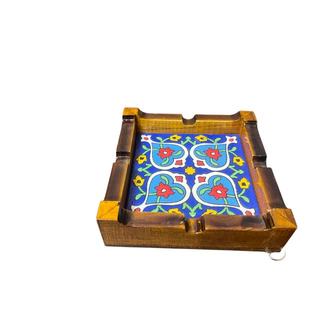 Rustic Traditional Ceramic Cigar Holder, 1980s For Sale - Image 3 of 9