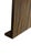 Console table in striking Macassar ebony wood. Custom made for a Rittenhouse Square Penthouse in the style of Christian...